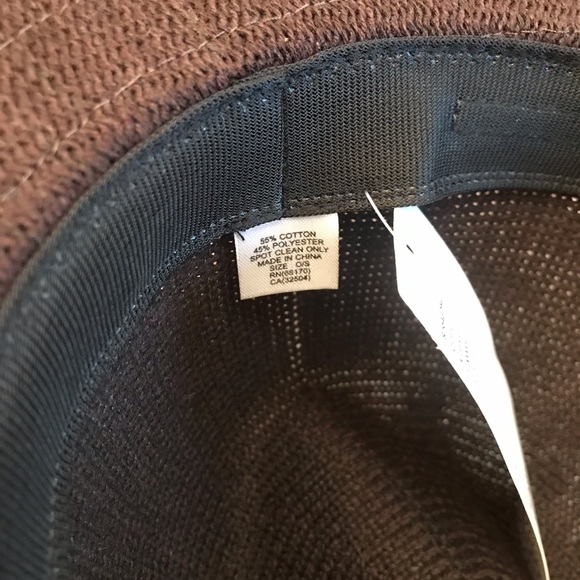 Brown Hat with Leopard Trim - Picture 10 of 10